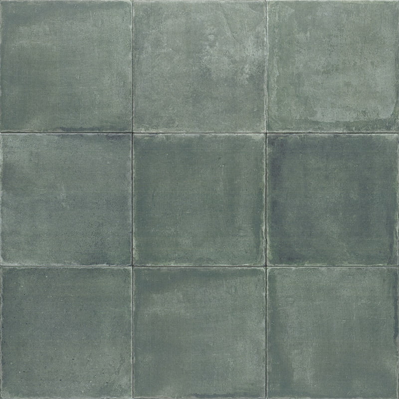 Azulejo Porcelánico Elegance Blu Green 20x20 Mate
