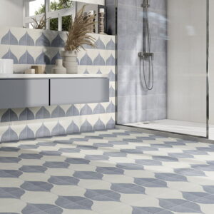 Azulejos Serie Blue Water para Baño y Cocina Mainzu