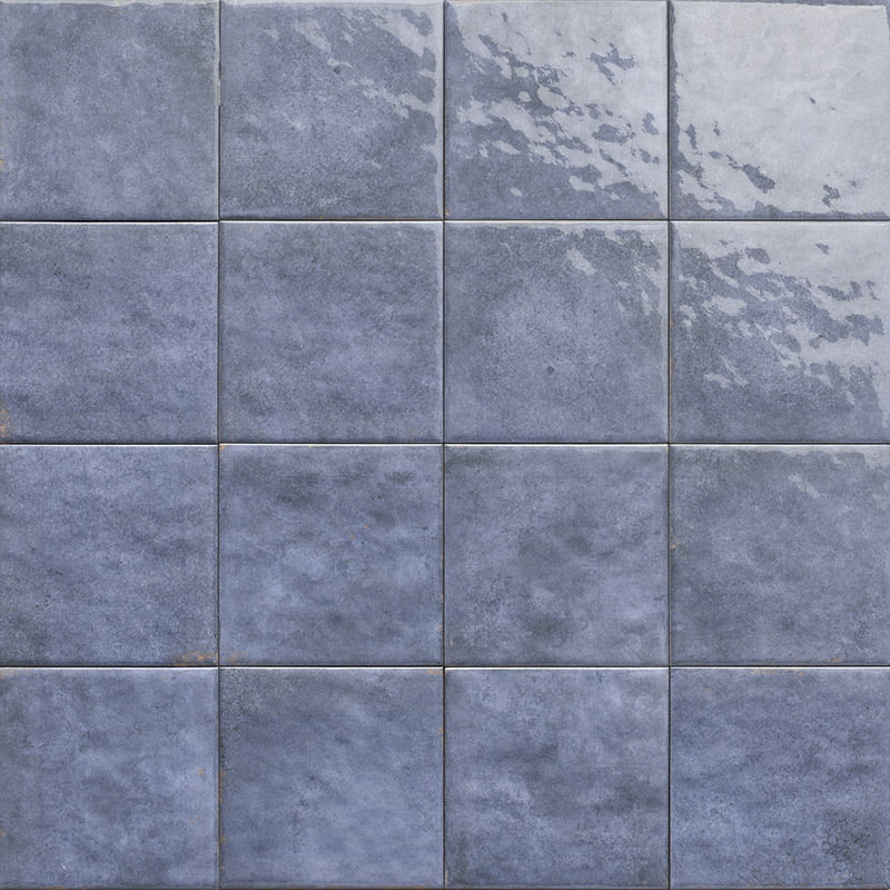 Azulejo Porcelánico Marrakech Azur 15x15 Brillo