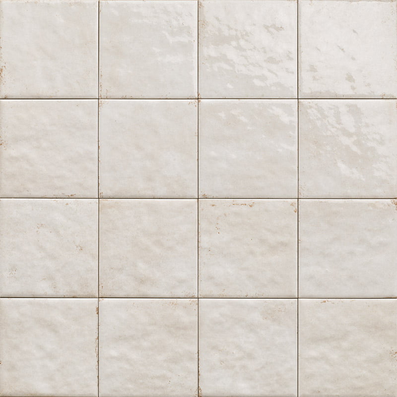 Azulejo Porcelánico Marrakech White 15x15 Brillo