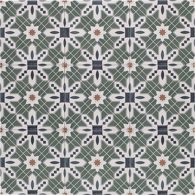 Azulejo Porcelánico Elegance Retro 20x20 Mate