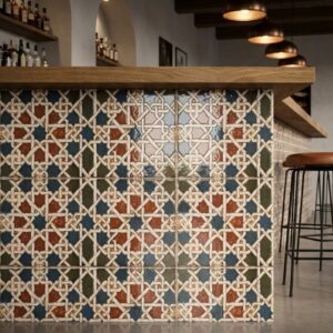 Azulejos Serie Catania Decor Corcega para Baño y Cocina Mainzu