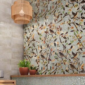 Azulejo Serie Decor Tiffany para Baño y Cocina Mainzu